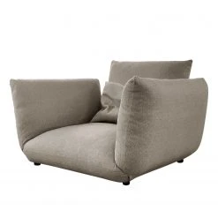 Loftscape Fauteuil Olympus - Tissu Polly Gris, Confort Moderne pour Votre Salon