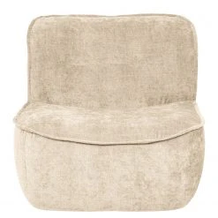 Fauteuil pivotant Sasina en microfibre Alana - Crème | Studio Copenhagen -Pas Cher Fauteuils Magasin 1000343013 220330 030 DETAILS P000000001000343013