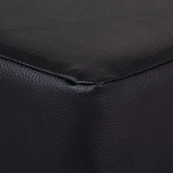 Ars Manufacti Assise pour Caisse de Bières Henryk - Chaise Relax en Cuir Synthétique Noir -Pas Cher Fauteuils Magasin bierkastensitz henryk kunstleder schwarz 387761