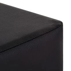 Ars Manufacti Assise pour Caisse de Bières Henryk - Chaise Relax en Cuir Synthétique Noir -Pas Cher Fauteuils Magasin bierkastensitz henryk kunstleder schwarz 387762