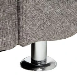 Chaise Longue de Relaxation Califfo en Tissu Gris - Confort Premium | Fredriks -Pas Cher Fauteuils Magasin califfo relaxsessel strukturstoff grau 1304133