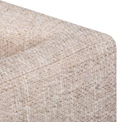 Fauteuil cocktail Carmen Beige - Mooved - Confort élégant pour votre salon -Pas Cher Fauteuils Magasin cocktailsessel carmen strukturstoff beige 3386029