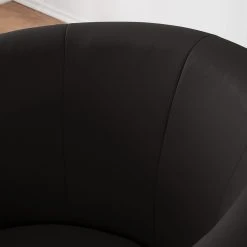 Mooved Fauteuil cocktail Sinclair - Imitation cuir, Confort élégant pour votre salon -Pas Cher Fauteuils Magasin cocktailsessel sinclair kunstleder dunkelbraun 5141528