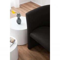 Mooved Fauteuil cocktail Sinclair - Imitation cuir, Confort élégant pour votre salon -Pas Cher Fauteuils Magasin cocktailsessel sinclair kunstleder dunkelbraun 5141532