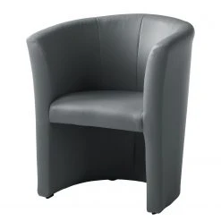 Fauteuil cocktail Sinclair en imitation cuir - Élégance et confort | Mooved