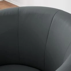 Fauteuil cocktail Sinclair en imitation cuir - Élégance et confort | Mooved -Pas Cher Fauteuils Magasin cocktailsessel sinclair kunstleder grau 5141492