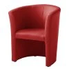 Fauteuil cocktail Sinclair - Imitation cuir | Design moderne et confortable
