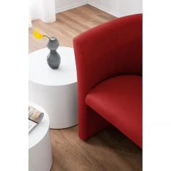 Fauteuil cocktail Sinclair - Imitation cuir | Design moderne et confortable -Pas Cher Fauteuils Magasin cocktailsessel sinclair kunstleder rot 5141568