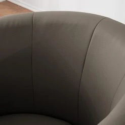 Mooved Fauteuil cocktail Sinclair - Imitation cuir Noir | Confort élégant pour salon -Pas Cher Fauteuils Magasin cocktailsessel sinclair kunstleder schlamm 5141352