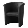 Fauteuil cocktail Sinclair en imitation cuir - Confort et élégance signés mooved -Pas Cher Fauteuils Magasin cocktailsessel sinclair kunstleder schwarz 5141408