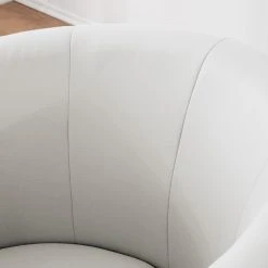 Fauteuil cocktail Sinclair - Imitation cuir | Mooved | Design moderne et confortable -Pas Cher Fauteuils Magasin cocktailsessel sinclair kunstleder weiss 5141384