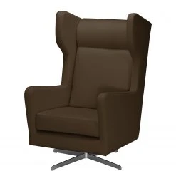 Fauteuil Bergère Pivotant Bucoli Marron - Confort et Élégance par Mørteens