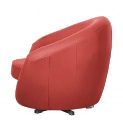 Fredriks Fauteuil pivotant Marvin - Rouge | Confort et Style -Pas Cher Fauteuils Magasin drehsessel marvin kunstleder rot 1770498