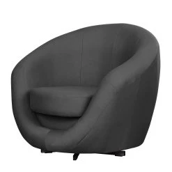 Fredriks Fauteuil pivotant Marvin - Tissu gris foncé | Confort et élégance pour votre salon