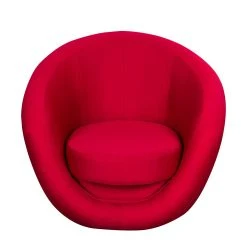 Fredriks Fauteuil pivotant Marvin - Tissu rouge - Confort moderne et élégant -Pas Cher Fauteuils Magasin drehsessel marvin webstoff rot 348310