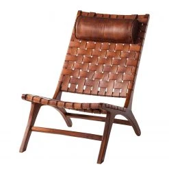 Fauteuil Bourbourg II Marron Vintage - Eva Padberg Collection