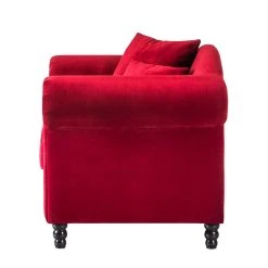 Jack & Alice Fauteuil York - Rouge | Fauteuil 1 place design et confortable -Pas Cher Fauteuils Magasin europa traiding 2013 10 21 1 288689