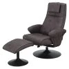 Modoform Fauteuil de Relaxation De Witt en Microfibre Gris Marron -Pas Cher Fauteuils Magasin femo partnertage 2017 01 02 2017 4399828