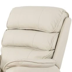 Modoform Fauteuil TV Charly - Imitation Cuir Crème | Confort Premium | Fauteuil Relax -Pas Cher Fauteuils Magasin fernsehsessel charly mit aufstehfunktion kunstleder creme 939058