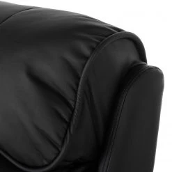 Modoform Fauteuil TV Charly - Imitation cuir noir - Confort et élégance pour votre salon -Pas Cher Fauteuils Magasin fernsehsessel charly mit aufstehfunktion kunstleder schwarz 3203781