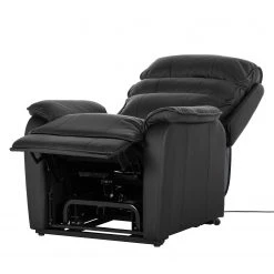 Modoform Fauteuil TV Charly - Imitation cuir noir - Confort et élégance pour votre salon -Pas Cher Fauteuils Magasin fernsehsessel charly mit aufstehfunktion kunstleder schwarz 3203809