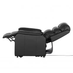 Modoform Fauteuil TV Charly - Imitation cuir noir - Confort et élégance pour votre salon -Pas Cher Fauteuils Magasin fernsehsessel charly mit aufstehfunktion kunstleder schwarz 3203813