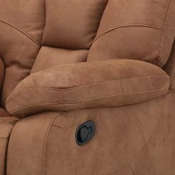 Fauteuil TV Relax Modoform en Microfibre Marron Clair - Confort Ultime pour Votre Salon -Pas Cher Fauteuils Magasin fernsehsessel hankey mit relaxfunktion microfaser hellbraun 3861140