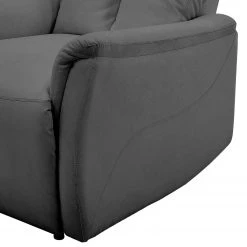 Modoform Fauteuil TV Tarata - Fauteuil relax en imitation cuir gris foncé -Pas Cher Fauteuils Magasin fernsehsessel tarata kunstleder dunkelgrau 5122036