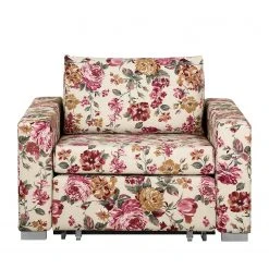 Mooved Fauteuil Convertible Latina XII - Tissu Beige/Rouge - Confort et Élégance -Pas Cher Fauteuils Magasin latte 80 schlafsessel standard stoff komplett orleans 03 fuesse holz 4131768