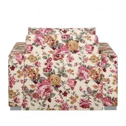 Mooved Fauteuil Convertible Latina XII - Tissu Beige/Rouge - Confort et Élégance -Pas Cher Fauteuils Magasin latte 80 schlafsessel standard stoff komplett orleans 03 fuesse holz 4131776