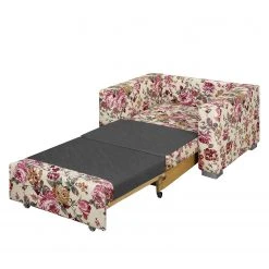 Mooved Fauteuil Convertible Latina XII - Tissu Beige/Rouge - Confort et Élégance -Pas Cher Fauteuils Magasin latte 80 schlafsessel standard stoff komplett orleans 03 fuesse holz 4131784