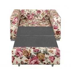 Mooved Fauteuil Convertible Latina XII - Tissu Beige/Rouge - Confort et Élégance -Pas Cher Fauteuils Magasin latte 80 schlafsessel standard stoff komplett orleans 03 fuesse holz 4131792