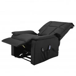 Modoform Fauteuil Massant Cubillo en Cuir Véritable Noir - Confort et Élégance -Pas Cher Fauteuils Magasin massagesessel cubillo echtleder schwarz 4146620