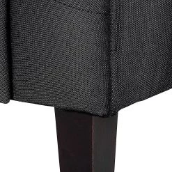 Mørteens Fauteuil à oreilles Josslyn - Fauteuil bergère élégant sans repose-pieds -Pas Cher Fauteuils Magasin ohrensessel josslyn webstoff dunkelgrau 464536