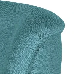 Mørteens Fauteuil à oreilles Josslyn - Tissu pétrole | Fauteuil bergère élégant et confortable -Pas Cher Fauteuils Magasin ohrensessel josslyn webstoff petrol 453469