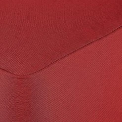 Fauteuil à oreilles Josslyn Mørteens - Tissu rouge avec repose-pieds - Confort et élégance -Pas Cher Fauteuils Magasin ohrensessel josslyn webstoff rot 453393