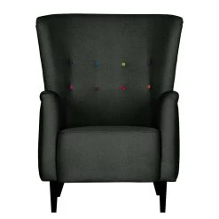 Pas Cher Fauteuils Magasin -Pas Cher Fauteuils Magasin ohrensessel josslyn webstoff schwarz 453359