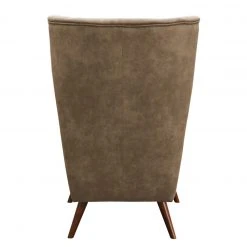 Mørteens Fauteuil à oreilles Madame Lebon II - Latte macchiatto | Fauteuil bergère élégant -Pas Cher Fauteuils Magasin ohrensessel madame lebon ii microfaser latte macchiato 4263584