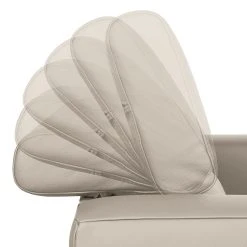 Fauteuil Varberg en Cuir Véritable Taupe - Confort et Élégance - Loftscape -Pas Cher Fauteuils Magasin paul p loft 2014 03 06 34 386534