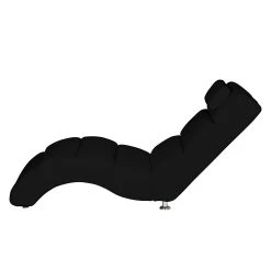 Chaise Longue de Relaxation Califfo en Cuir Synthétique Noir - Fredriks -Pas Cher Fauteuils Magasin relaxliege califfo kunstleder schwarz 1309540
