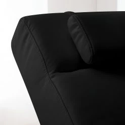 Chaise Longue de Relaxation Califfo en Cuir Synthétique Noir - Fredriks -Pas Cher Fauteuils Magasin relaxliege califfo kunstleder schwarz 4904808