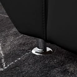 Chaise Longue de Relaxation Califfo en Cuir Synthétique Noir - Fredriks -Pas Cher Fauteuils Magasin relaxliege califfo kunstleder schwarz 4904812