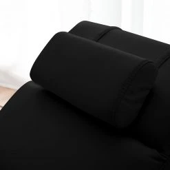 Chaise Longue de Relaxation Califfo en Cuir Synthétique Noir - Fredriks -Pas Cher Fauteuils Magasin relaxliege califfo kunstleder schwarz 4904816