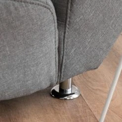 Chaise Longue de Relaxation Califfo en Tissu Gris - Confort Premium | Fredriks -Pas Cher Fauteuils Magasin relaxliege califfo strukturstoff grau 4760456