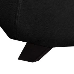 Chaise Longue de Relaxation Carson - Cuir Synthétique / Tissu Structuré Noir | Roomscape -Pas Cher Fauteuils Magasin relaxliege carson kunstleder strukturstoff schwarz 459505