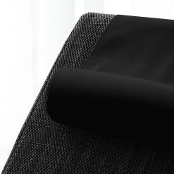 Chaise Longue de Relaxation Carson - Cuir Synthétique / Tissu Structuré Noir | Roomscape -Pas Cher Fauteuils Magasin relaxliege carson kunstleder strukturstoff schwarz 4905252