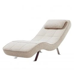 Fredriks Fauteuil de Relaxation Long Island Tissu Parsa Beige-Gris | Confort Intemporel