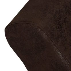 Red Living Chaise longue de relaxation Ohara - Aspect vieux cuir marron foncé - Confort et élégance -Pas Cher Fauteuils Magasin relaxliege ohara antiklederlook dunkelbraun 394955