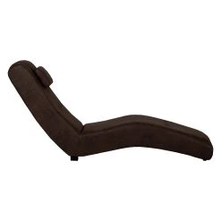 Red Living Chaise longue de relaxation Ohara - Aspect vieux cuir marron foncé - Confort et élégance -Pas Cher Fauteuils Magasin relaxliege ohara antiklederlook dunkelbraun 394958