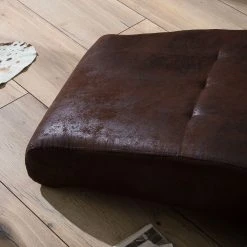 Red Living Chaise longue de relaxation Ohara - Aspect vieux cuir marron foncé - Confort et élégance -Pas Cher Fauteuils Magasin relaxliege ohara antiklederoptik dunkelbraun 5092916